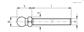 EG ESPARRAGO PIE NIVELACION SM-14-SST-M8X43 322121