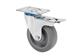 RUEDA ALEX 2-3753 Ø80MM GIRAT. FRENO 120KG GOMA GR