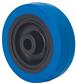 RUEDA ALEX 2-2756 Ø125MM 225KG GOMA AZUL S/SOPORTE