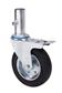 RUEDA ALEX 2-0905 Ø200MM ANDAMIO FRENO 230KG GOMA