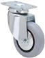RUEDA ALEX 3-0004 Ø100MM GIRAT. 70KG GOMA GRIS