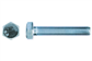TORNILLO DIN933 8.8 10X30 ZINC.