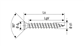 TORNILLO SPAX CP WIROX Z1 TR 3,0X16 CAJA (1000UDS)