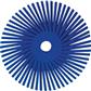 3M DISCO BRISTLE RB-ZB Ø75MM G-400 AZUL (30129)