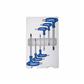 JUEGO LLAVES TORX C/MANGO T-10/ T-40