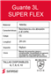 GUANTE 3L SUPER FLEX SN349 T-9 (331000759)