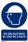 CARTEL OBLIGATORIO USO CASCO 30X40CM RD21000