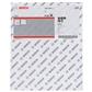 BOSCH 2.608.605.415 LIJA METAL 230X280MM G120 HOJA