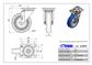 RUEDA ALEX INOX 2-2870 Ø125MM GIRAT. 175KG PU AZUL