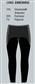 PANTALON TURBO 12965 SEÑORA NEGRO T-S