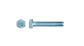 TORNILLO DIN933 10.9 10X20 ZINC. 