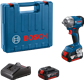 BOSCH LLAVE IMPACTO GDS 18V-350+2 BAT 4.0AH 
