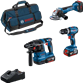 BOSCH COMBO 3 MAQ.  18V+3 BAT 5AH 