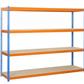 SIMONFORTE 2406-4 CHIPBOARD AZUL/NARANJA/MADERA