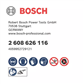BOSCH CUBO 100 DISCOS CORTE 125x1 MM+AMOLADORA 