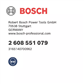 BOSCH SET 6 VASOS 1/4" LONG.50MM